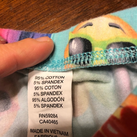 5 for $20 Emoji leggings - Picture 3 of 4